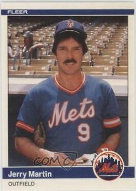 1984 Fleer Update Jerry Martin #U-74 card