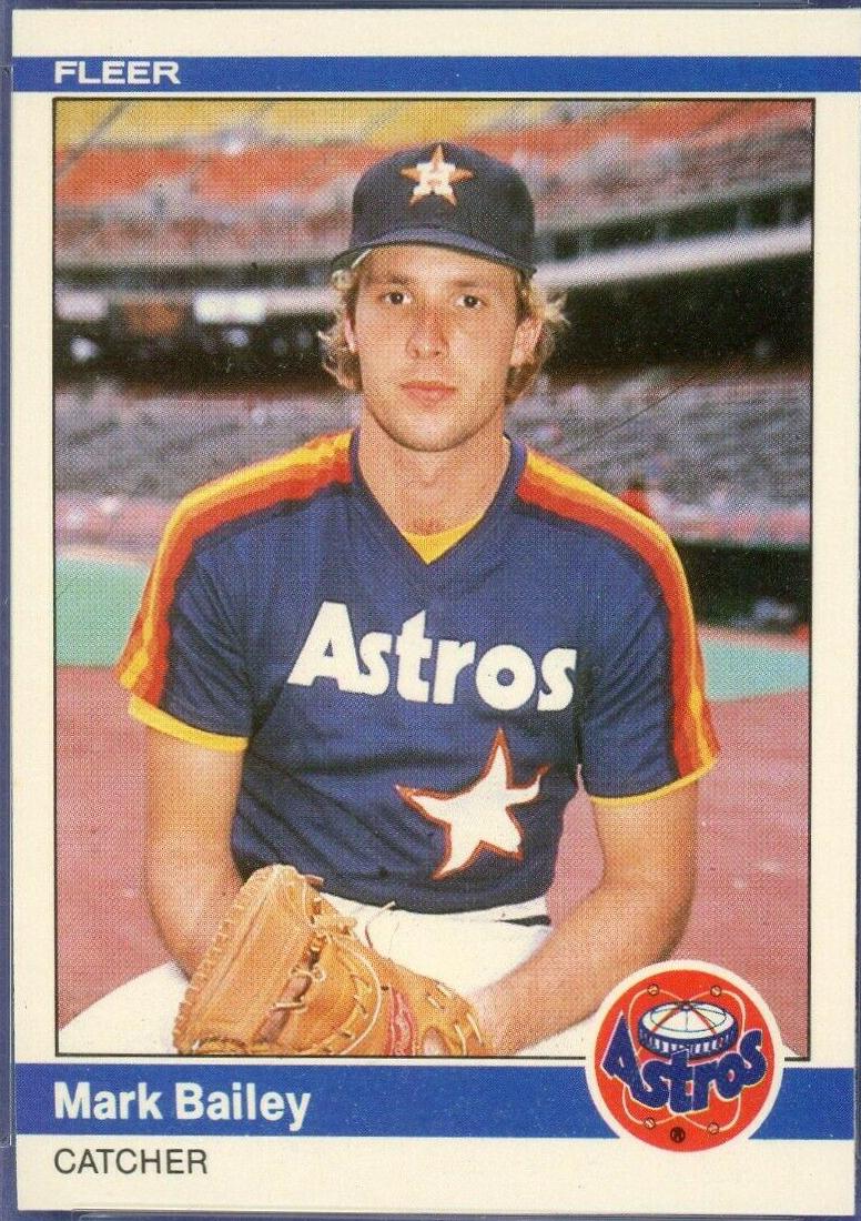 1984 Fleer Update Mark Bailey #U-3 card