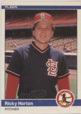 1984 Fleer Update Ricky Horton #U-53 card
