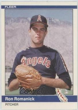 1984 Fleer Update Ron Romanick #U-101 card