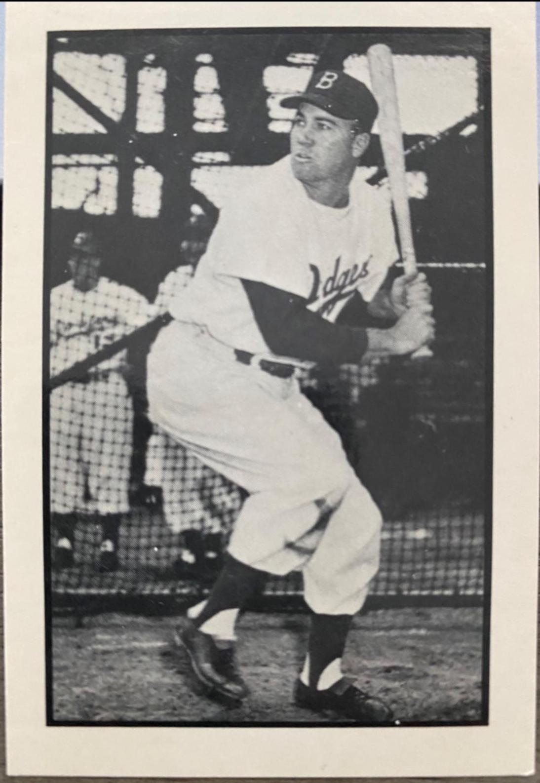 1984 Galasso Collector Series Duke Snider #2 card