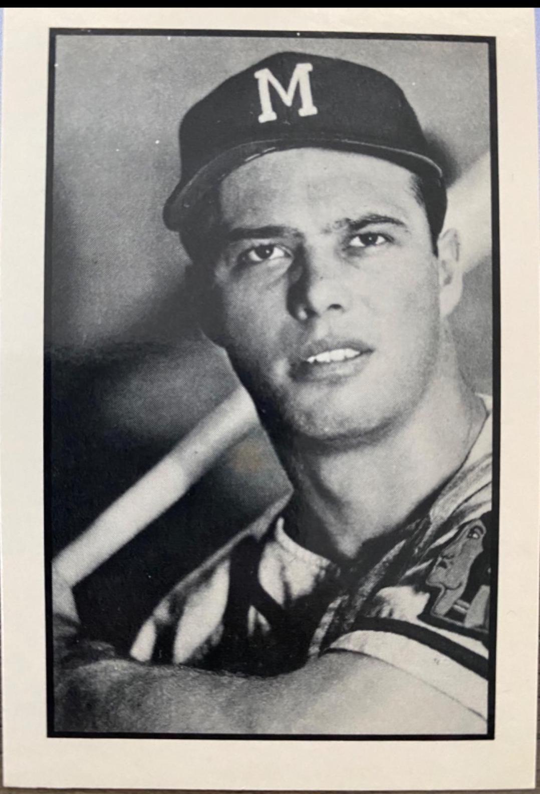 1984 Galasso Collector Series Eddie Mathews #19 card