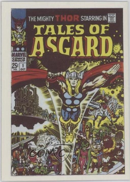 1984 Super Heroes Tales of Asgard #14 card