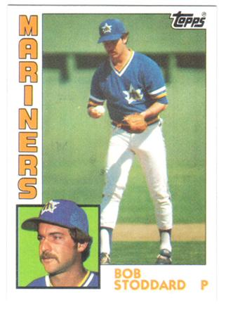 1984 Topps Bob Stoddard #439 card
