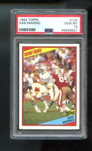 1984 Topps Dan Marino #124 card