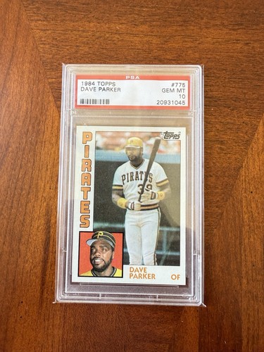 1984 Topps Dave Parker #775 card