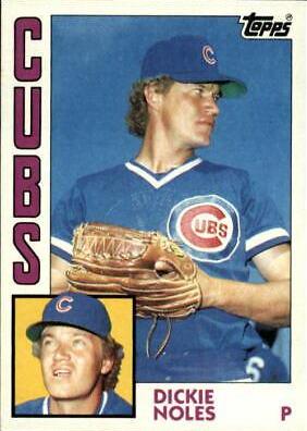 1984 Topps Dickie Noles #618 card
