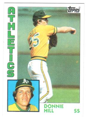 1984 Topps Donnie Hill #265 card