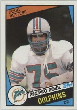 1984 Topps Doug Betters #118 card