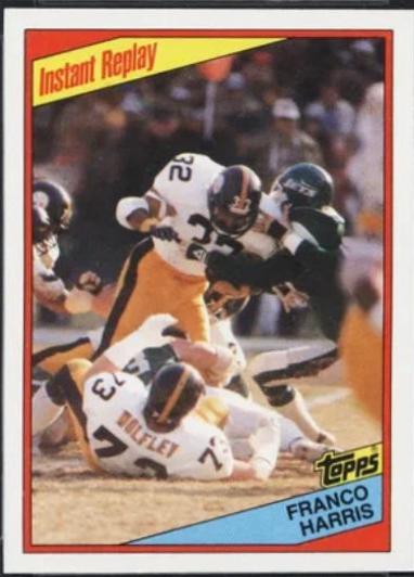 1984 Topps Franco Harris #166 card