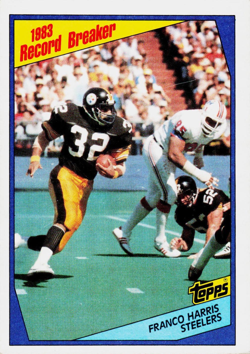 1984 Topps Franco Harris #3 card