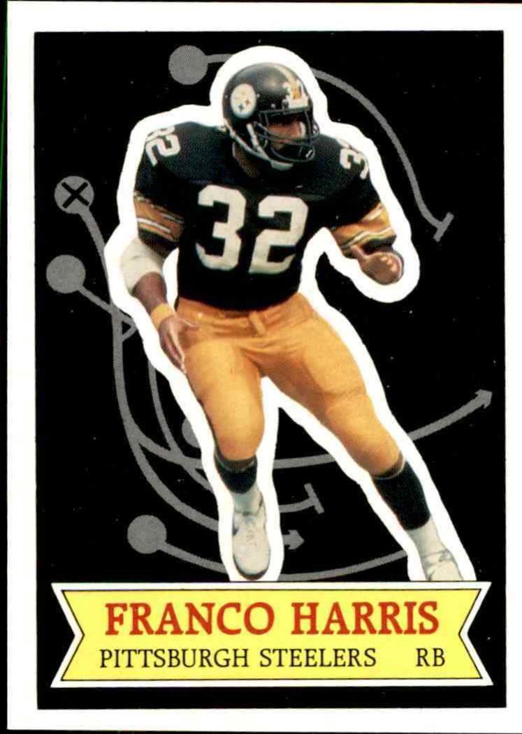 1984 Topps Glossy Send in Franco Harris #5 card