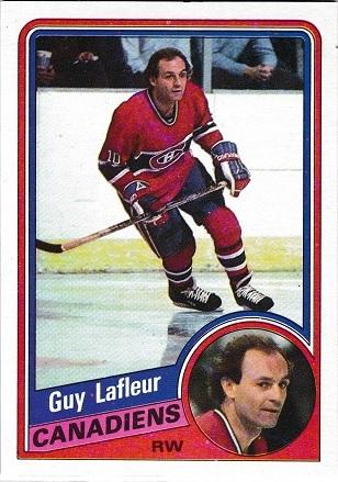 1984 Topps Guy Lafleur #81 card