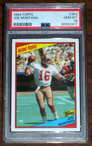 1984 Topps Joe Montana #359 card