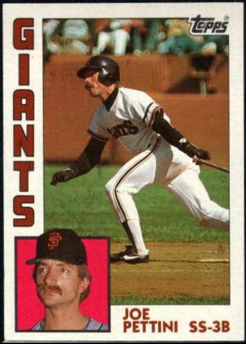1984 Topps Joe Pettini #449 card