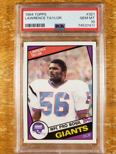 1984 Topps Lawrence Taylor #321 card
