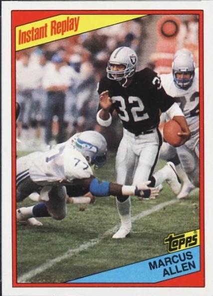1984 Topps Marcus Allen #99 card