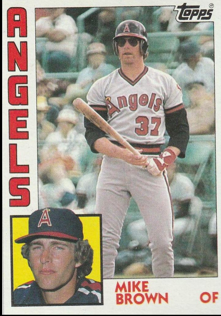 1984 Topps Mike Brown #643 card
