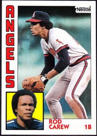 1984 Topps Nestle Rod Carew #600 card