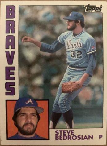 1984 Topps Steve Bedrosian #365 card