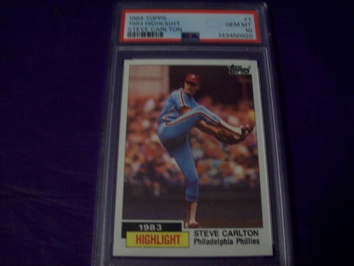 1984 Topps Steve Carlton #1 card