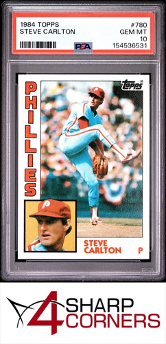 1984 Topps Steve Carlton #780 card
