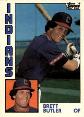 1984 Topps Traded Brett Butler #20T card