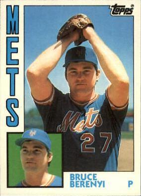1984 Topps Traded Bruce Berenyi #10T card