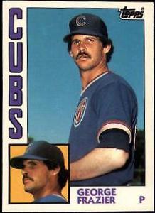 1984 Topps Traded George Frazier #39T card