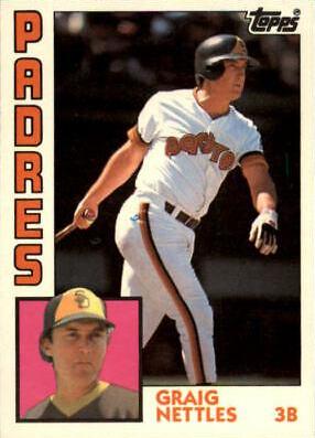 1984 Topps Traded Graig Nettles #83T card