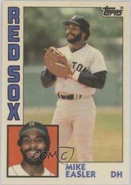 1984 Topps Traded Mike Easler #33T card