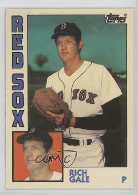 1984 Topps Traded Rich Gale #40T card