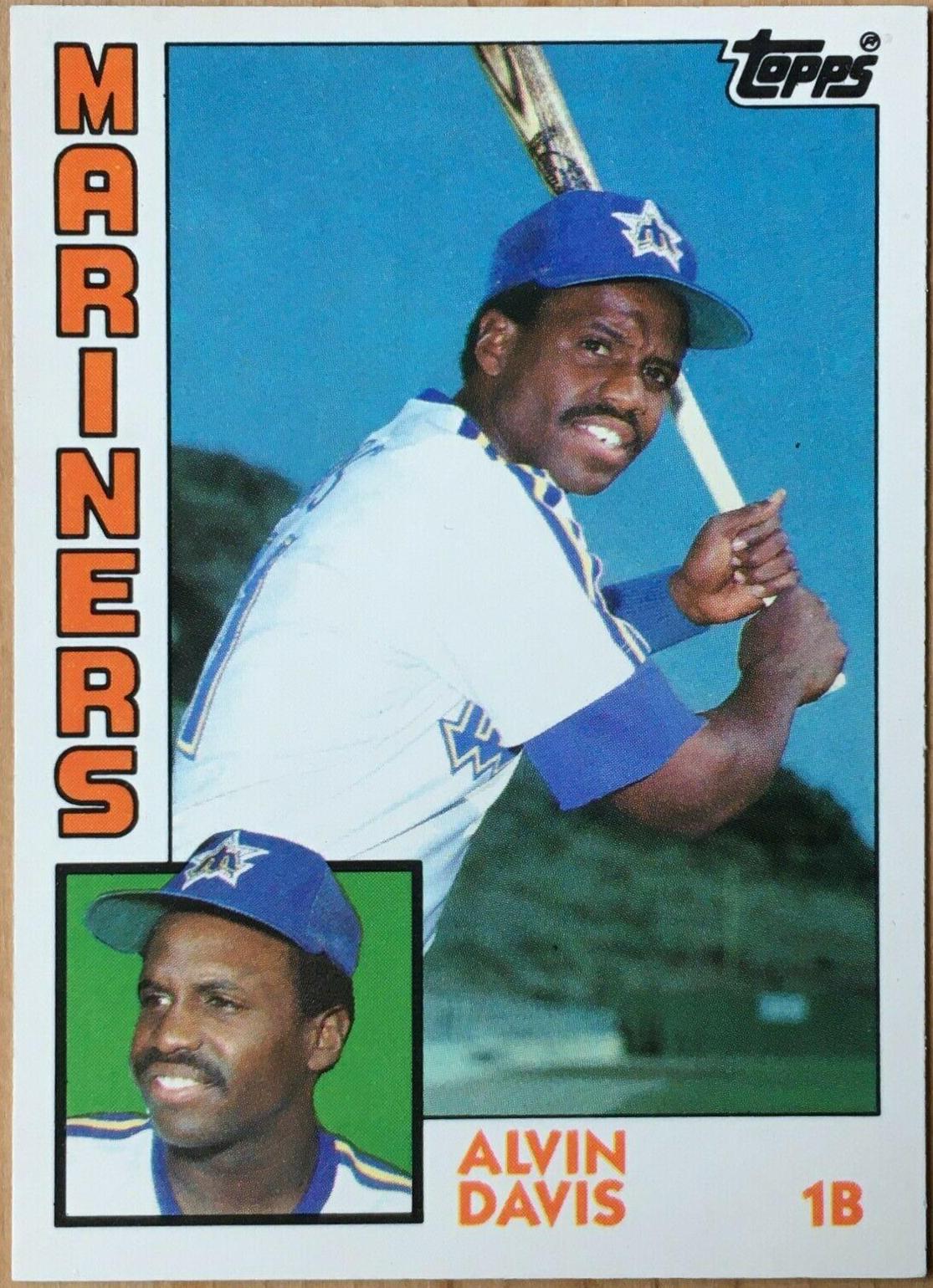 1984 Topps Traded Tiffany Alvin Davis #28T card