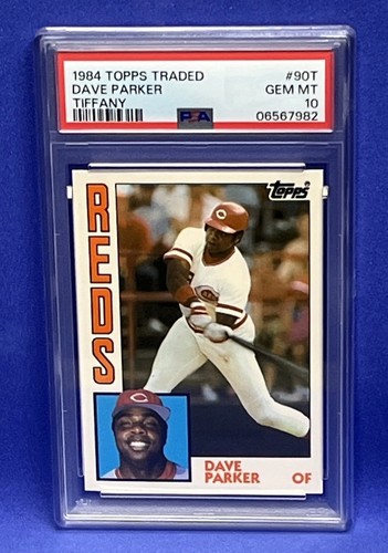 1984 Topps Traded Tiffany Dave Parker #90T card