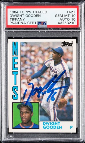 1984 Topps Traded Tiffany Dwight Gooden #42T card