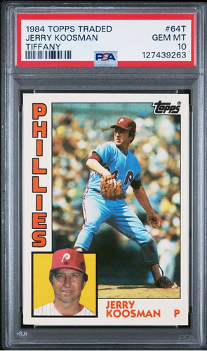 1984 Topps Traded Tiffany Jerry Koosman #64T card
