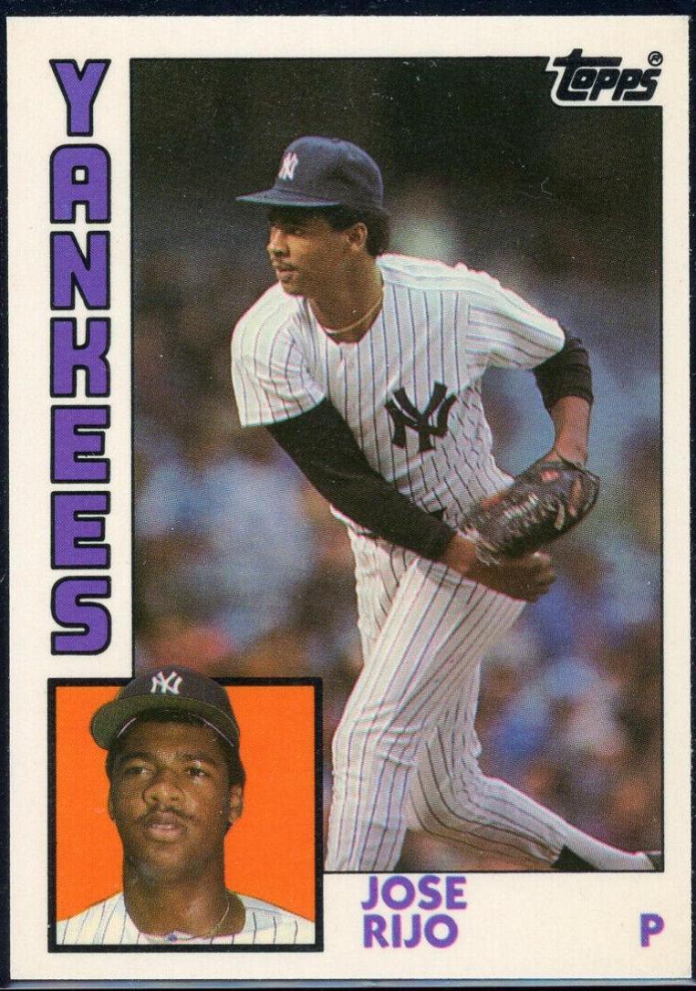 1984 Topps Traded Tiffany Jose Rijo #100T card