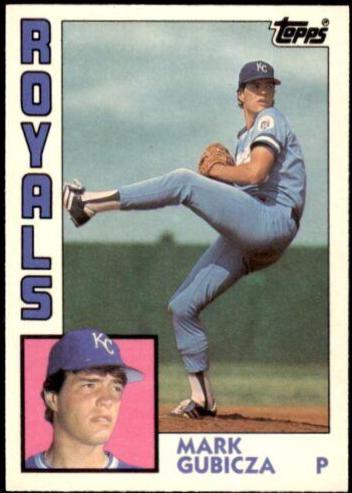 1984 Topps Traded Tiffany Mark Gubicza #45T card
