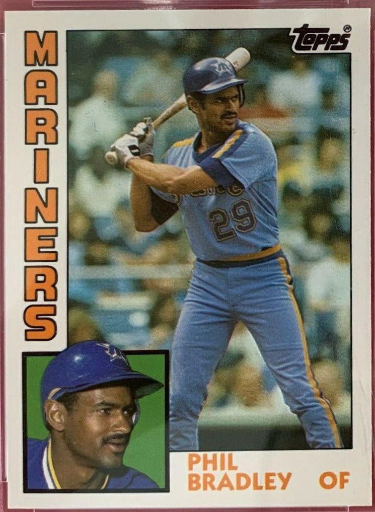 1984 Topps Traded Tiffany Phil Bradley #15T card