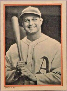 1985 Circle K Jimmie Foxx #7 card