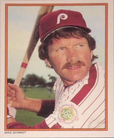 1985 Circle K Mike Schmidt #19 card
