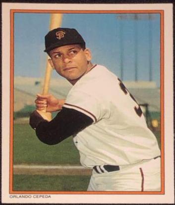 1985 Circle K Orlando Cepeda #24 card