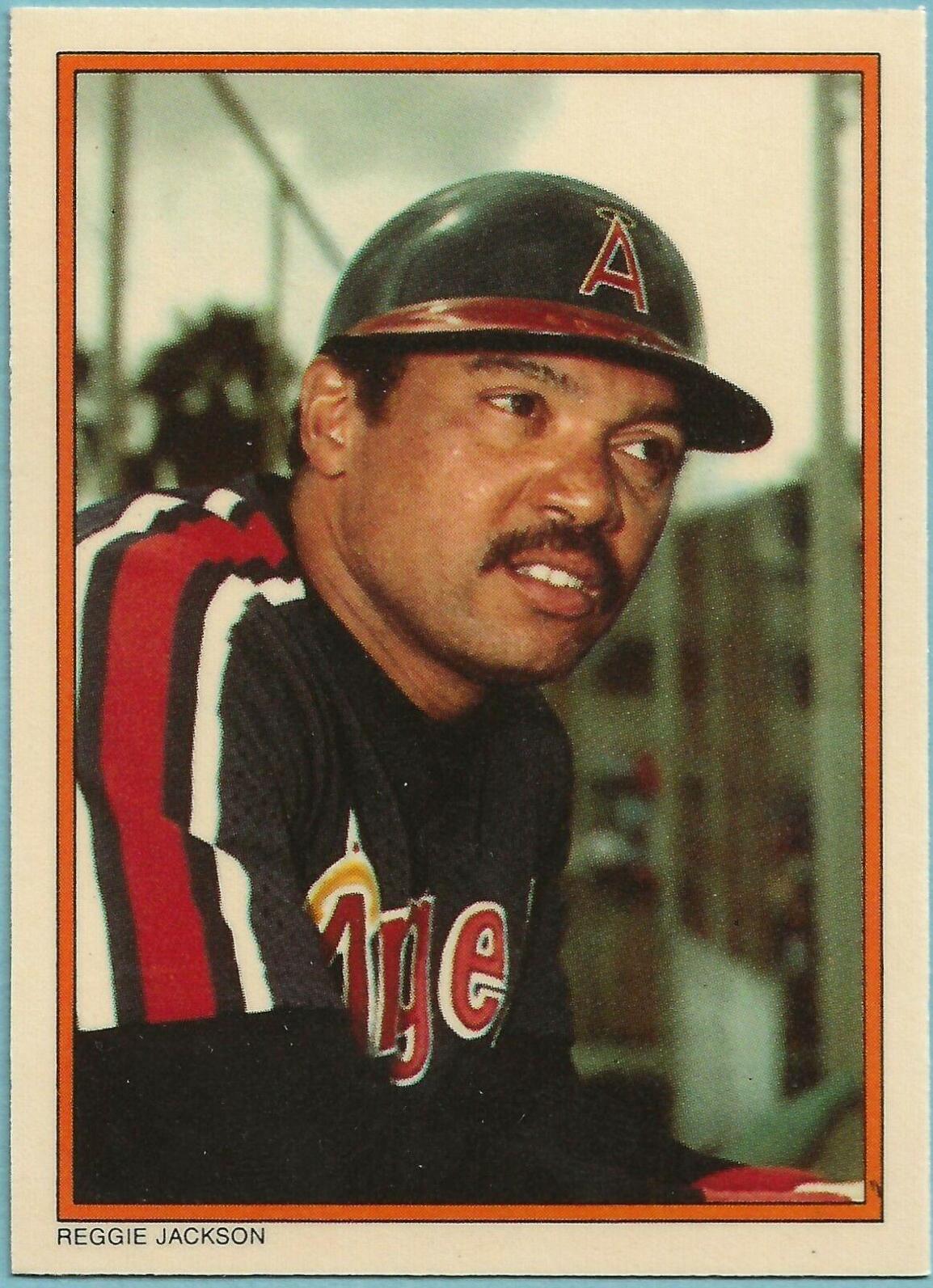 1985 Circle K Reggie Jackson #13 card