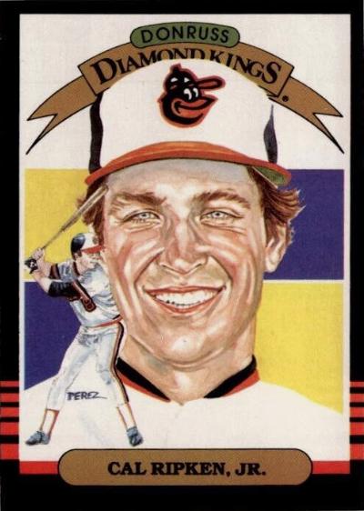 1985 Donruss Cal Ripken Jr. [Diamond Kings] #14 card
