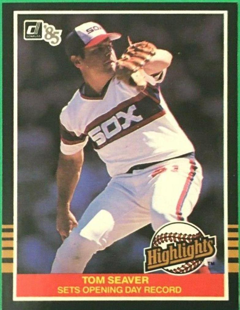 1985 Donruss Highlights Tom Seaver #1 card