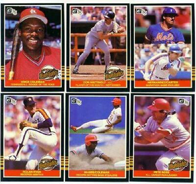 1985 Donruss Highlights Tony Perez #9 card