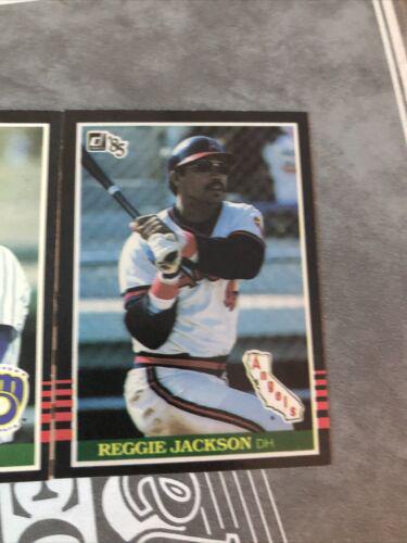 1985 Donruss Reggie Jackson #57 card