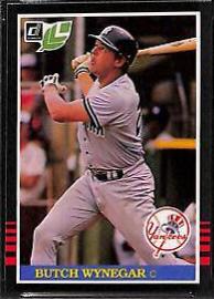 1985 Leaf Butch Wynegar #165 card