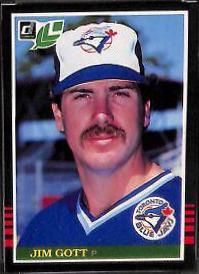 1985 Leaf Jim Gott #136 card