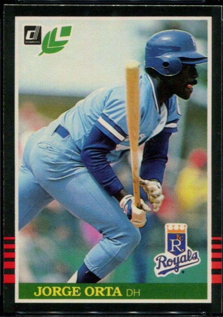 1985 Leaf Jorge Orta #226 card